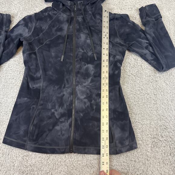 Lululemon Define Jacket Nulu Heritage 365 Camo Deep Coal Multi size 12 - Picture 4 of 7